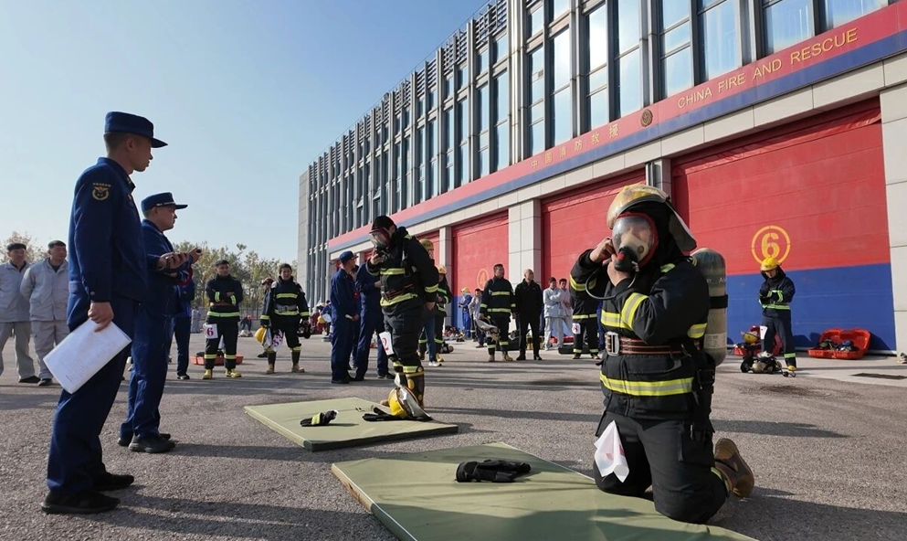 山東海利爾在濱海區(qū)消防月比武競(jìng)賽中斬獲榮譽(yù)